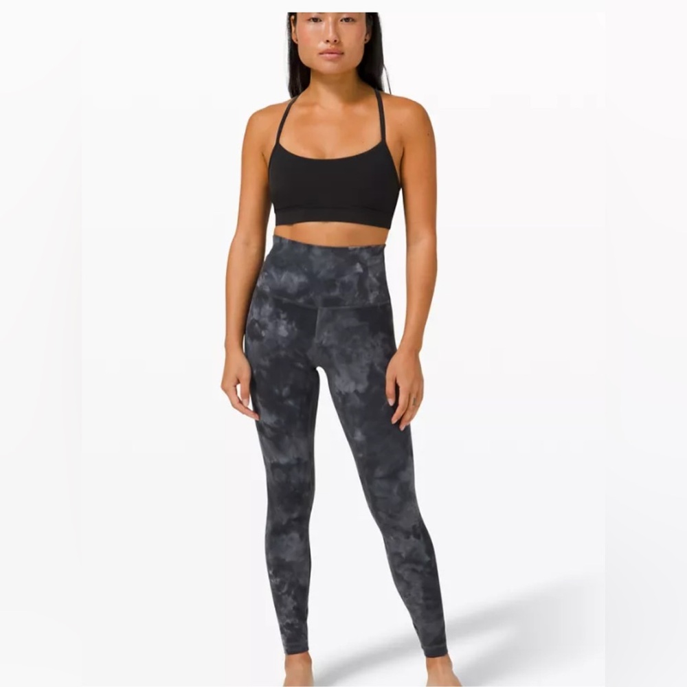 Lululemon Align Super-High Rise, 26" Length Tie-Dye Leggings